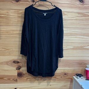 Maurices Black Long Sleeve Top